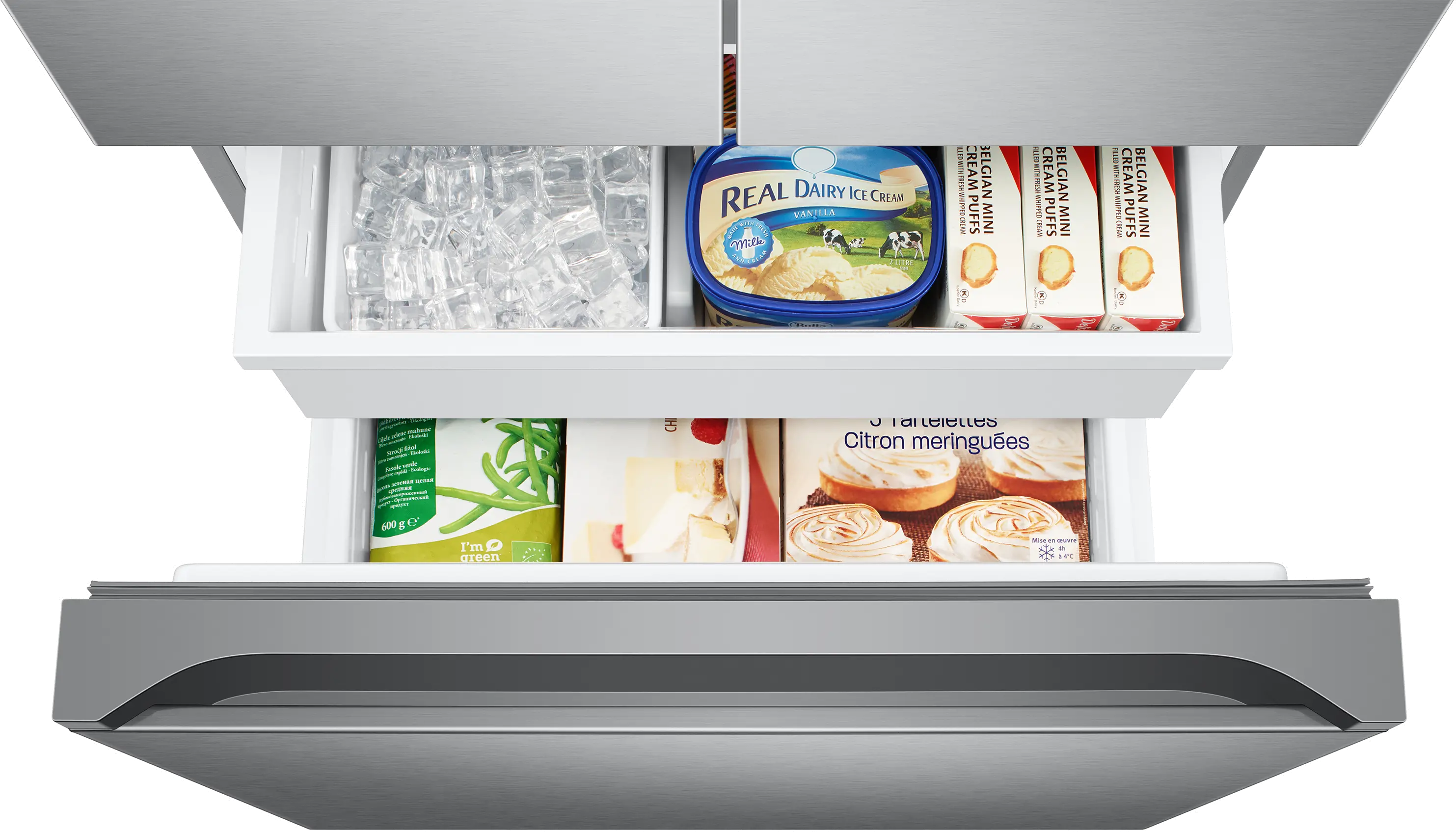 RF18A5101SR Samsung 17.5 cu ft French Door Refrigerator - 33 W Counter Depth Stainless Steel-6