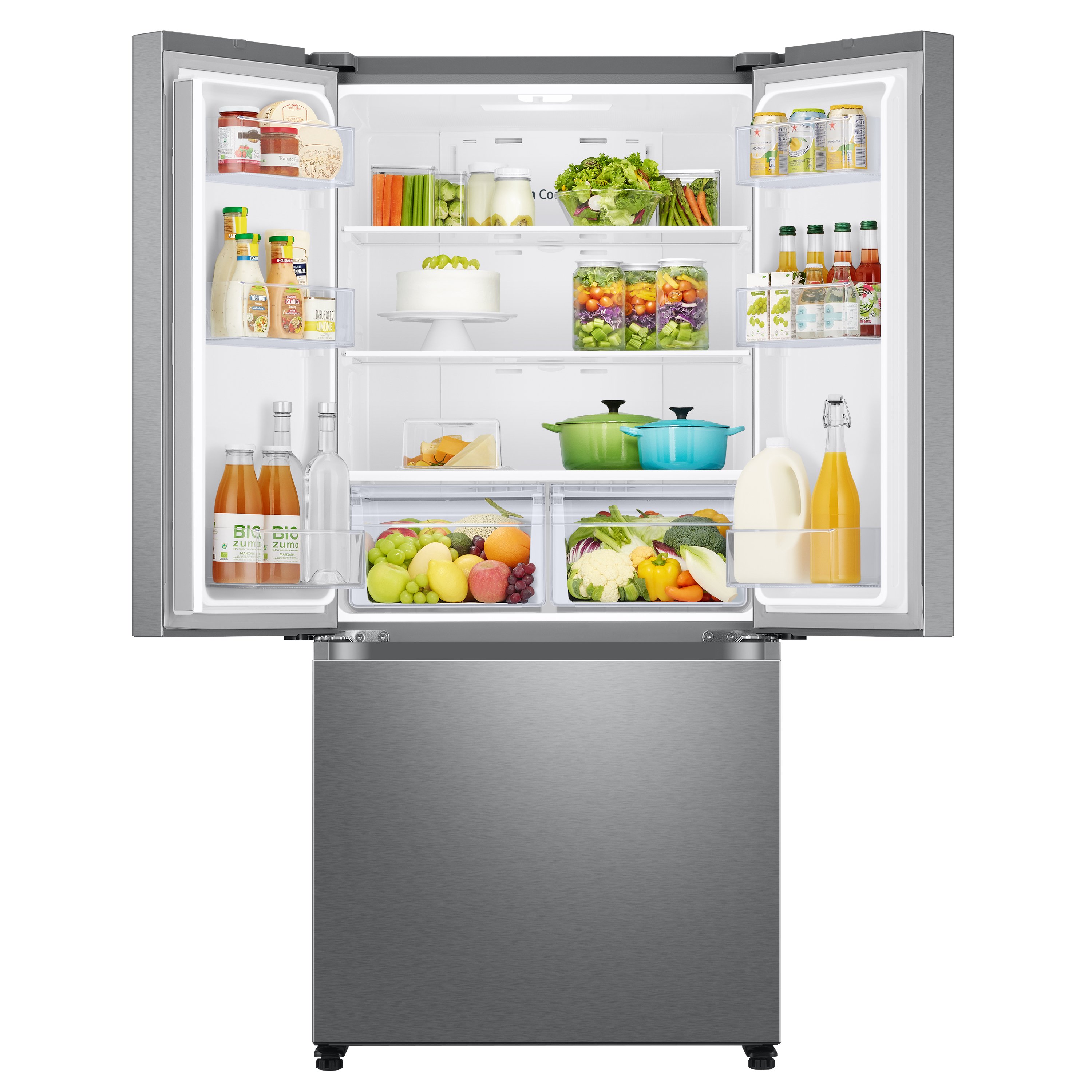 RF18A5101SR Samsung 33 Inch Counter Depth French Door Refrigerator - 17.5 cu. ft., Stainless Steel-2
