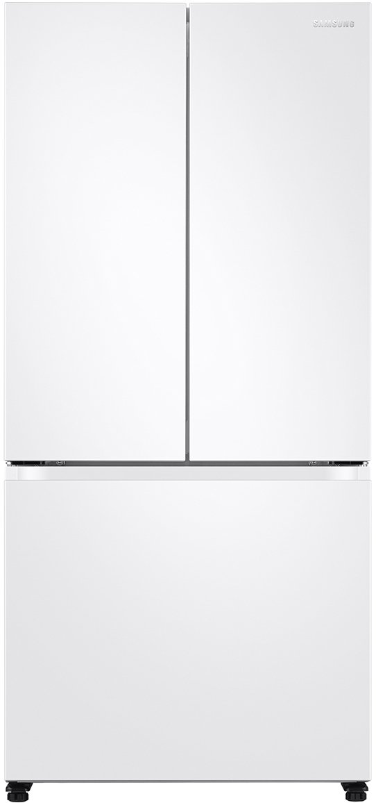 RF18A5101WW Samsung 17.5 cu ft Counter Depth French Door Refrigerator - 33 W White-1