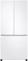 RF18A5101WW Samsung 17.5 cu ft French Door Refrigerator - 33 W Counter Depth White