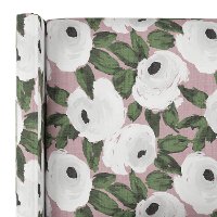 501BEDBLMSBRYRSBLSHIVYOGA Full Wingback Rose Blush Ivy Printed Upholstered Bed - Bloomsbury-4