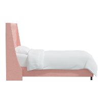 121NBBED-PWLNNPTL Full Linen Petal Pink Tufted Bed-4