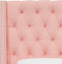 121NBBED-PWLNNPTL Full Linen Petal Pink Tufted Bed-5