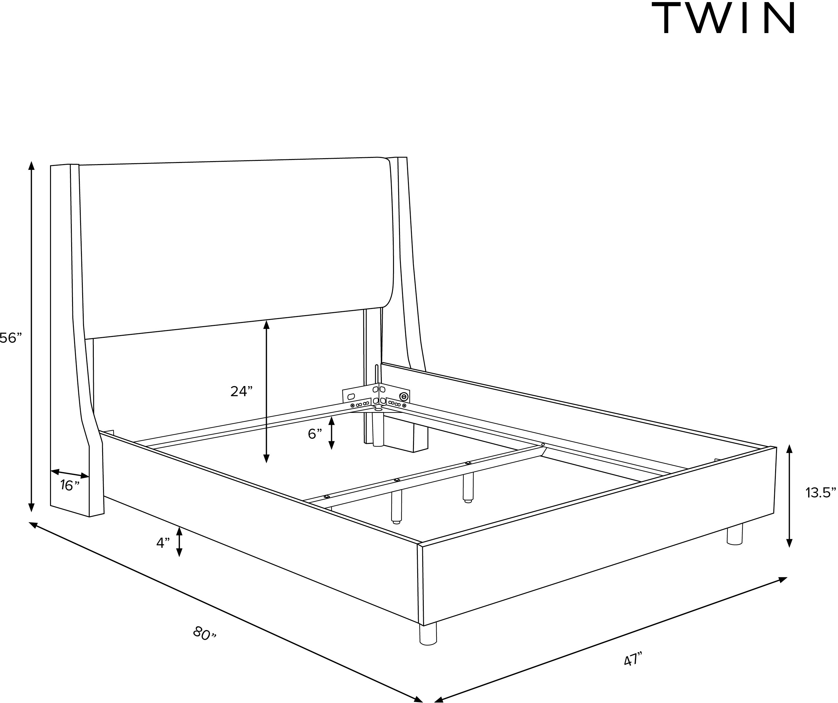 120NBBED-BRLNNLNN Twin Linen Tan Tufted Bed-7