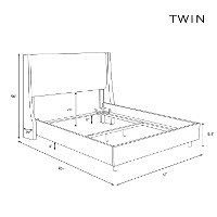 120NBBED-BRLNNLNN Twin Linen Tan Tufted Bed-7
