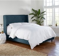 433BEDZMNV King Navy Square Bed- Zuma-1