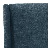 433BEDZMNV King Navy Square Bed- Zuma-5