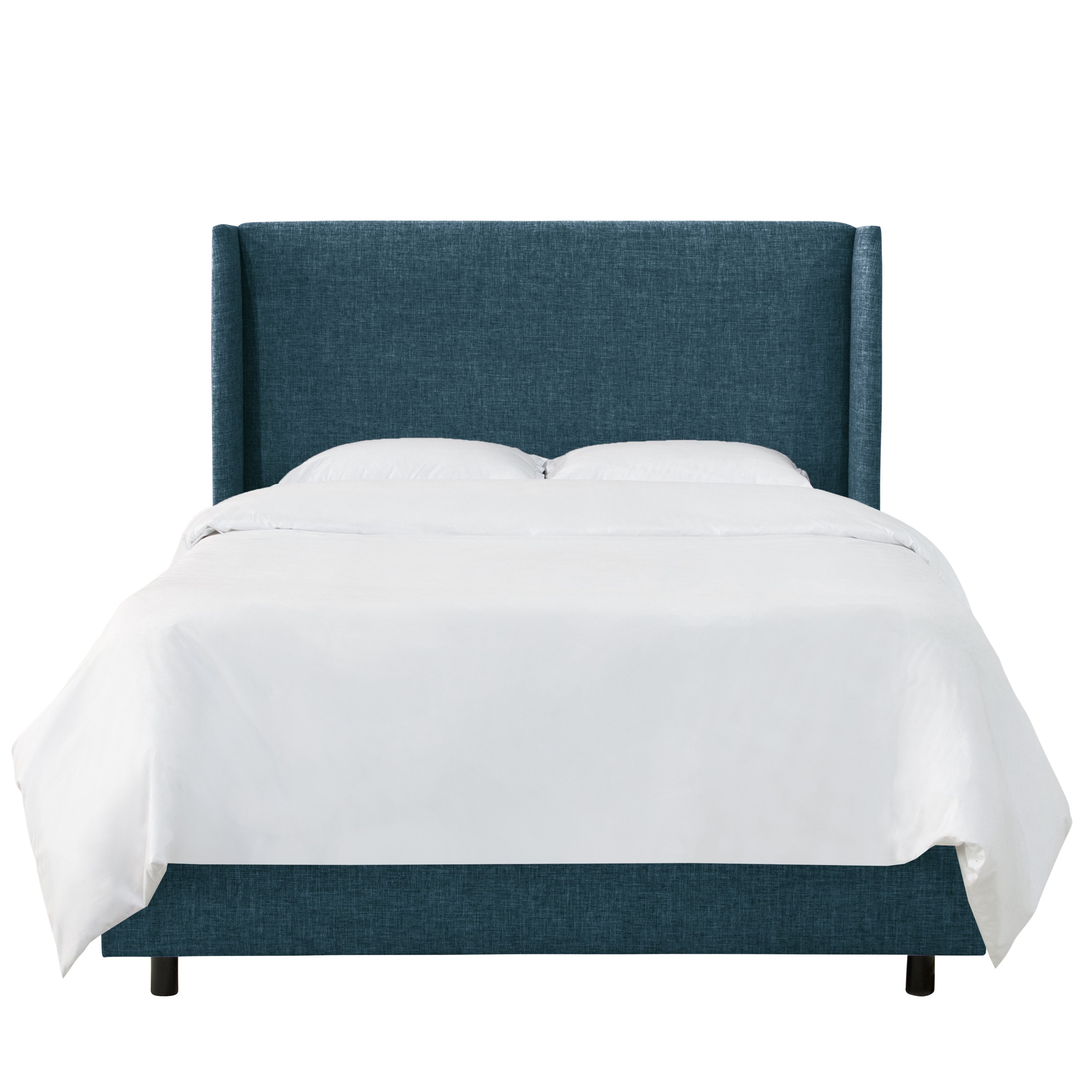 430BEDZMNV Twin Navy Square Bed- Zuma-2