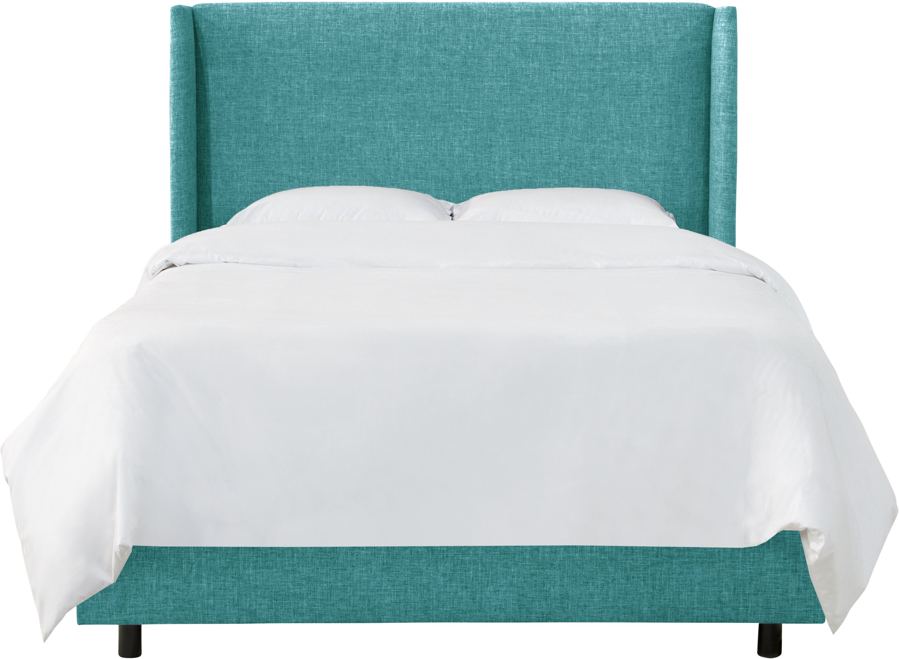 434BEDZMPCC California King Blue Square Bed - Zuma Peacock-2