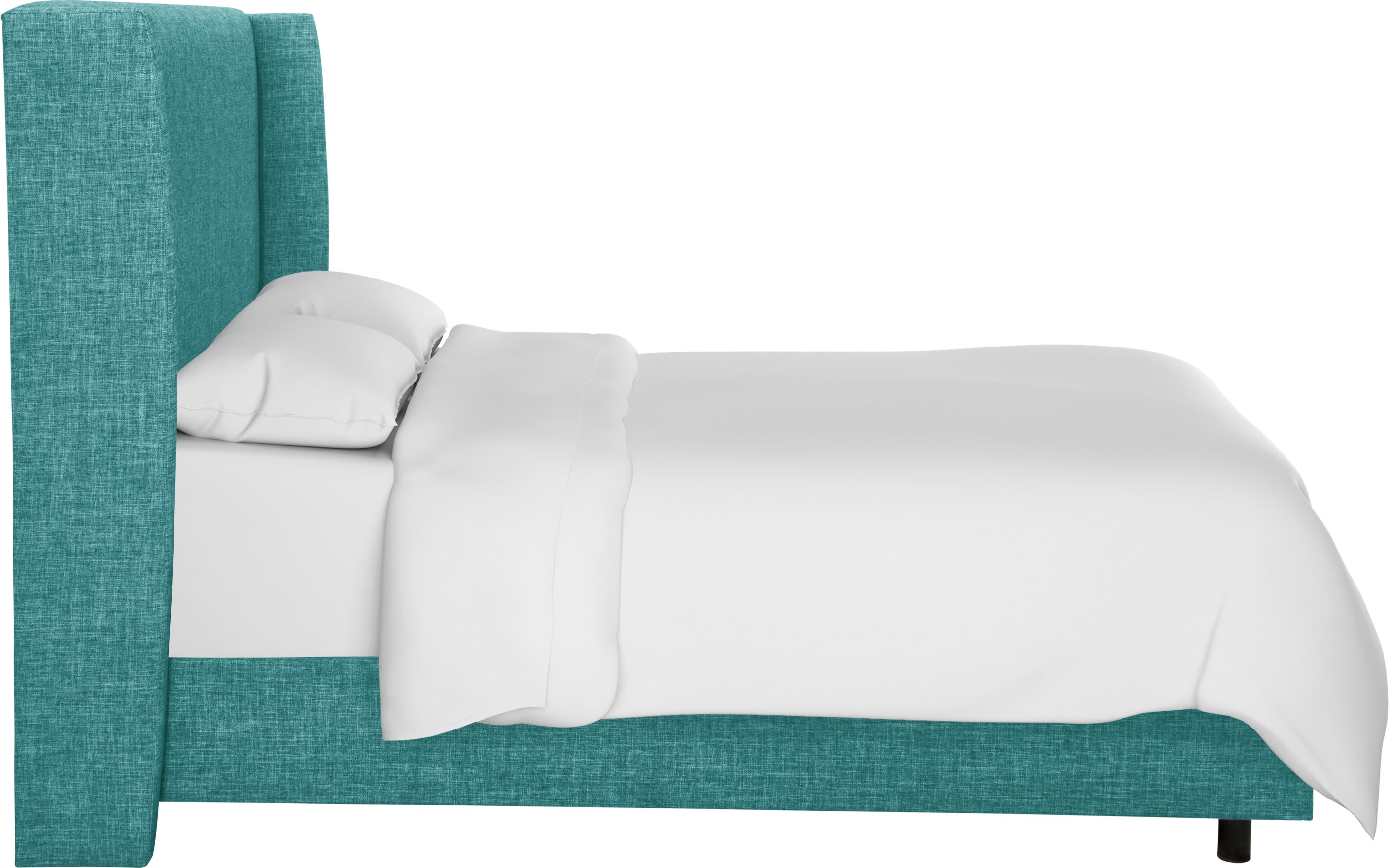 434BEDZMPCC California King Blue Square Bed - Zuma Peacock-4