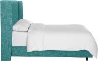 431BEDZMPCC Full Blue Square Bed - Zuma Peacock-4