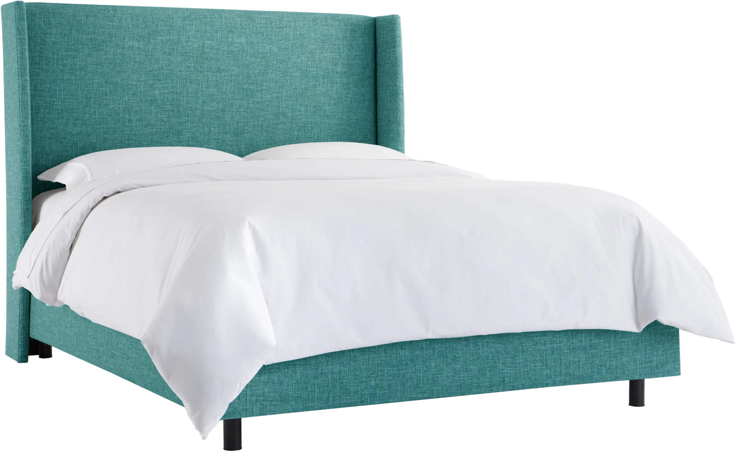430BEDZMPCC Twin Blue Square Bed - Zuma Peacock-3