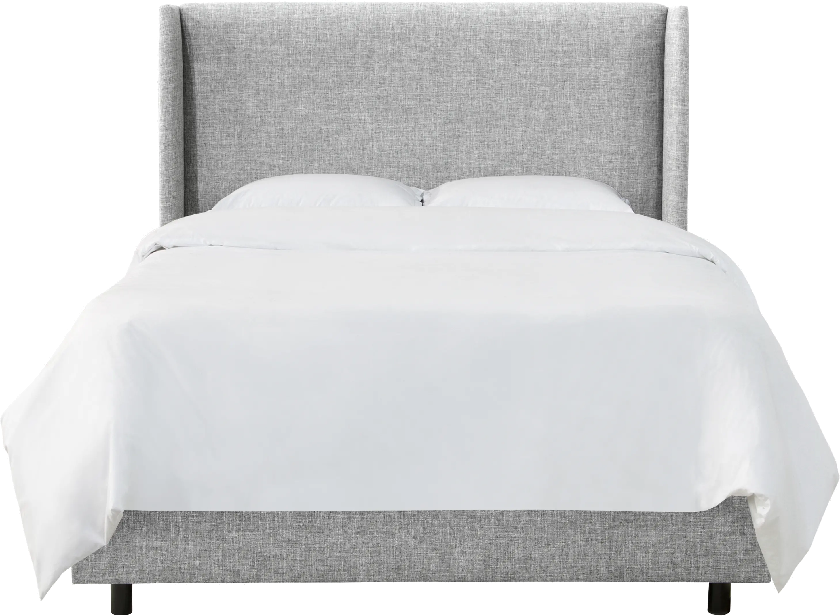434BEDZMPMC California King Gray Square Bed - Zuma Pumice-3