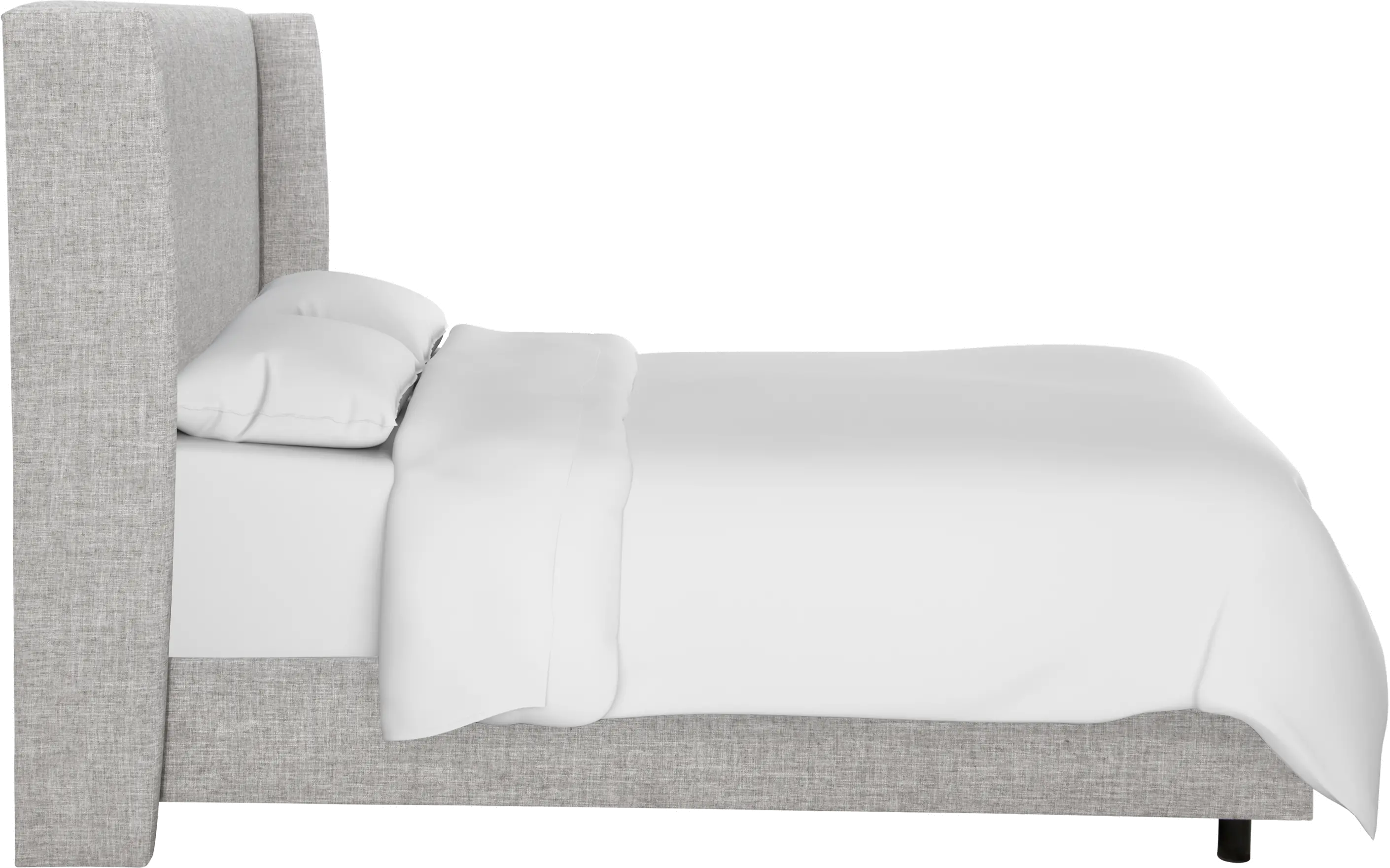 434BEDZMPMC California King Gray Square Bed - Zuma Pumice-5