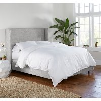 733BEDZMPMC King Gray Square Bed - Zuma Pumice-1