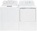 KIT HotPoint Electric Top Load Laundry Pair - White