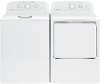 KIT HotPoint Gas Top Load Laundry Pair - White