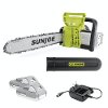 Sun Joe 48-Volt iON+ Cordless Chain Saw Kit