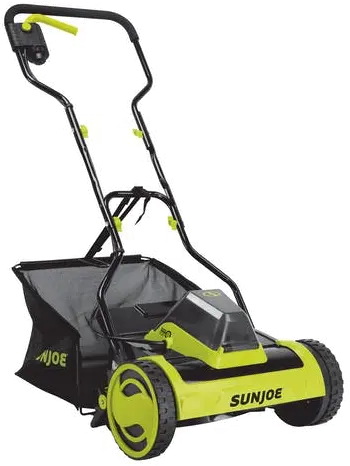 24V-CRLM15 Sun Joe 24-Volt iON+ Cordless Push Reel Mower-1