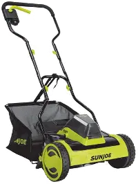 24V-CRLM15 Sun Joe 24-Volt iON+ Cordless Push Reel Mower