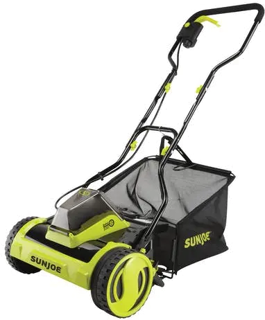 24V-CRLM15 Sun Joe 24-Volt iON+ Cordless Push Reel Mower-2