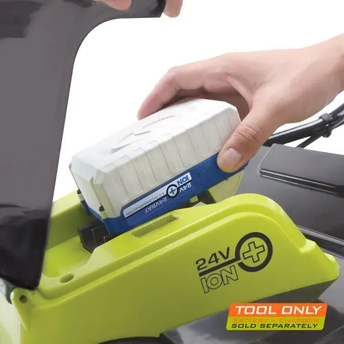 24V-CRLM15 Sun Joe 24-Volt iON+ Cordless Push Reel Mower-6