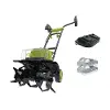 24V-X2-TLR14 Sun Joe 48-Volt iON+ Cordless Garden Tiller / Cultivator Kit