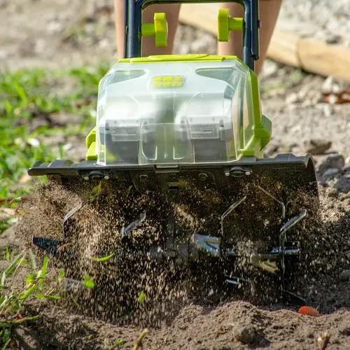 24V-X2-TLR14 Sun Joe 48-Volt iON+ Cordless Garden Tiller / Cultivator Kit-7