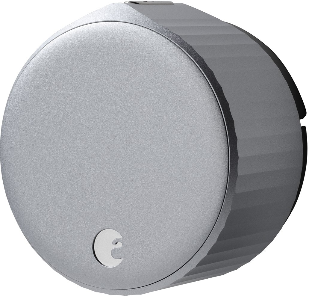 August Wi-Fi Smart Lock (4th Gen) - Silver-1