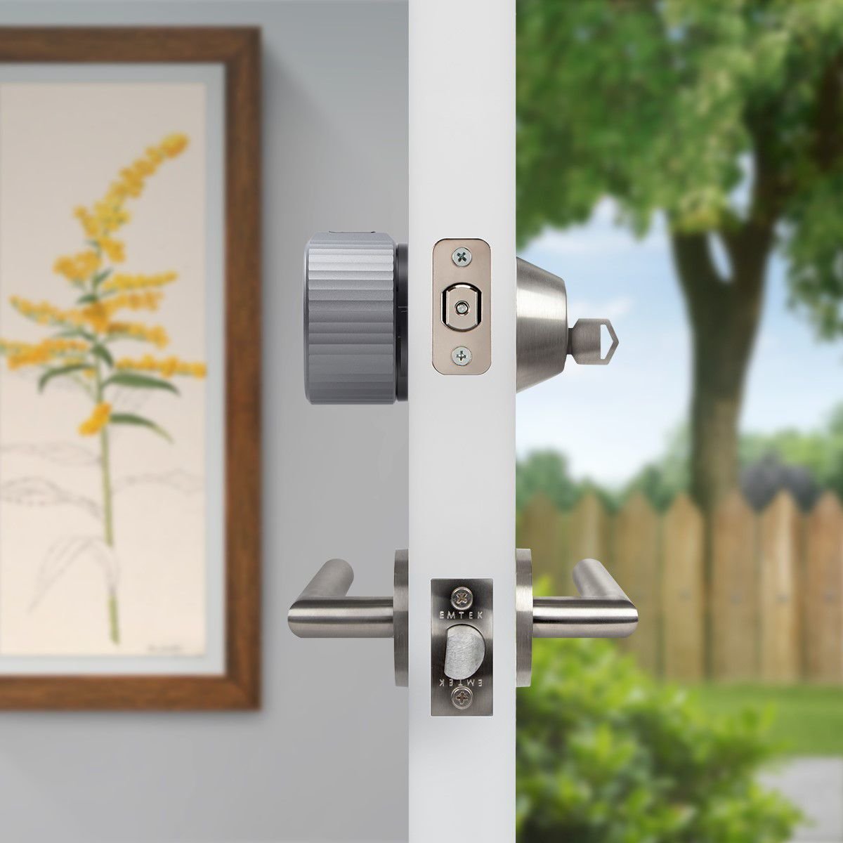 August Wi-Fi Smart Lock (4th Gen) - Silver-3