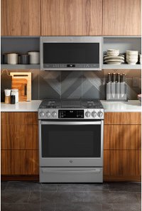 P2S930YPFS GE Profile 30 Inch Dual Fuel Slide In Smart Range - Stainless Steel-5