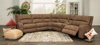 Kahlua Brown 6 Piece Power Reclining Sectional - Star-2