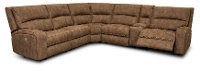 Kahlua Brown 6 Piece Power Reclining Sectional - Star-4