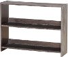 Farmhouse Brushed Brown Large Bookcase - Barn Door