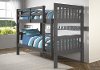 Classic Gray Twin over Twin Bunk Bed - Mission