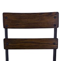 Wood and Metal Counter Height Stool - Attributes-4
