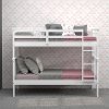 Mission White Twin-over-Twin Bunk Bed - Craftsman