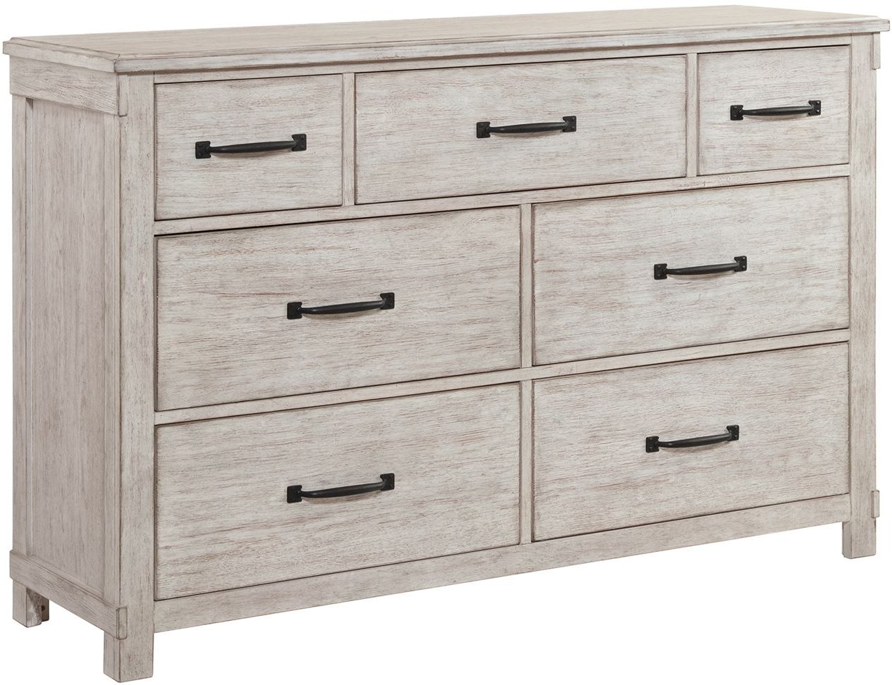 Scott Farmhouse White Dresser-1