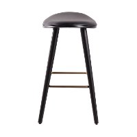 B26-SADL BKAUBK2 Mid Century 26 Inch Counter Height Stool (Set of 2) - Saddle-4