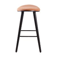 B26-SADL BKCAM2 Mid Century 26 Inch Counter Height Stool (Set of 2) - Saddle-5