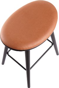 B26-SADL BKCAM2 Mid Century 26 Inch Counter Height Stool (Set of 2) - Saddle-6