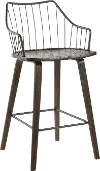 B26-WINSTN WLBN Winston Brown Counter Stool