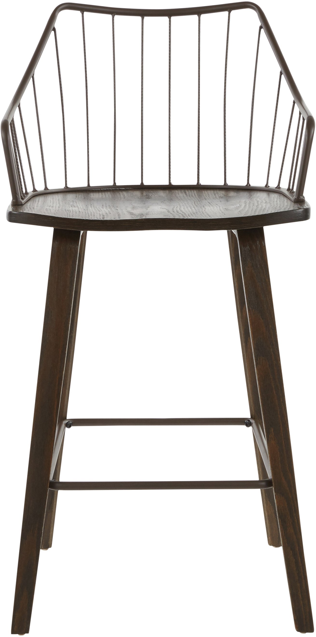 B26-WINSTN WLBN Wooden Brown Counter Stool - Winston-3