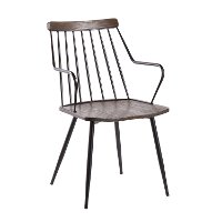 CH-PRESTON BKWL Dark Walnut Farmhouse Chair-1