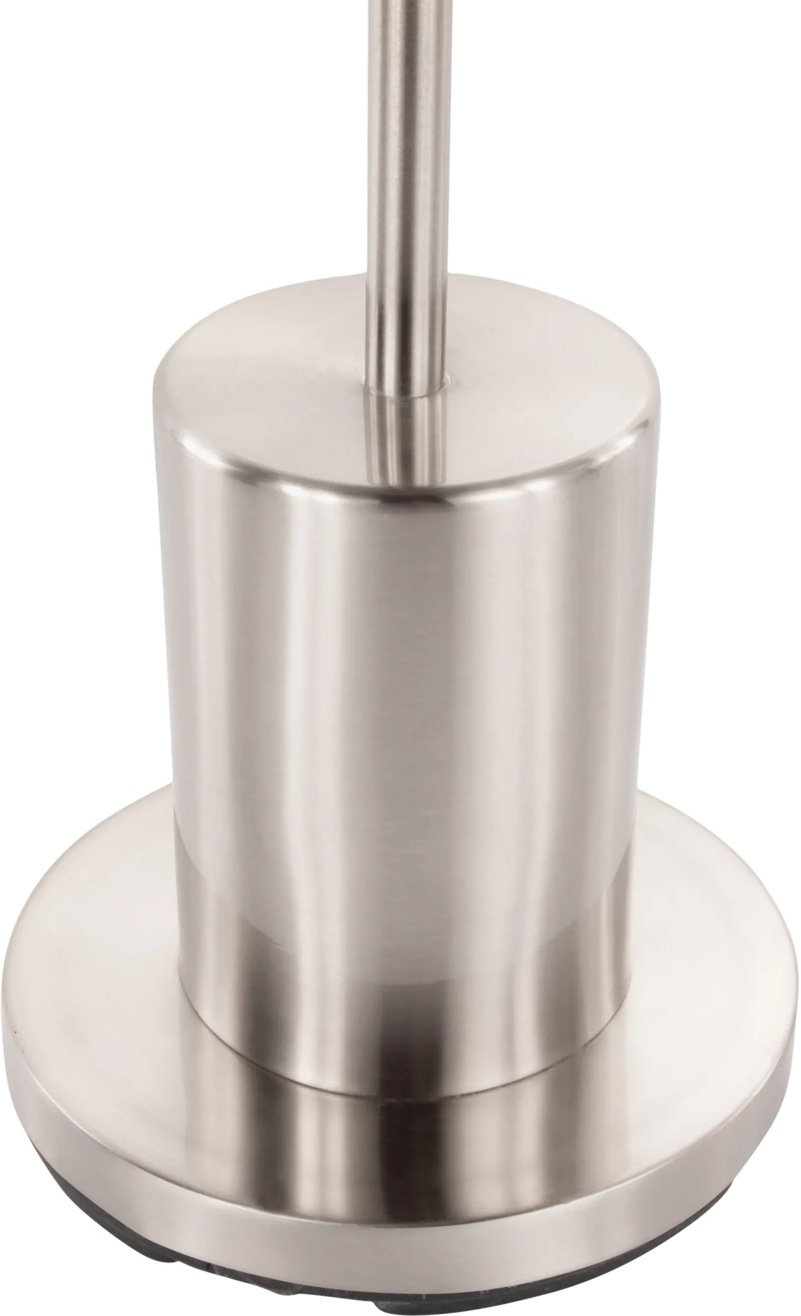 LS-CANNESFL SV Modern Brushed Stainless Steel Three Light Floor Lamp - Cannes-6