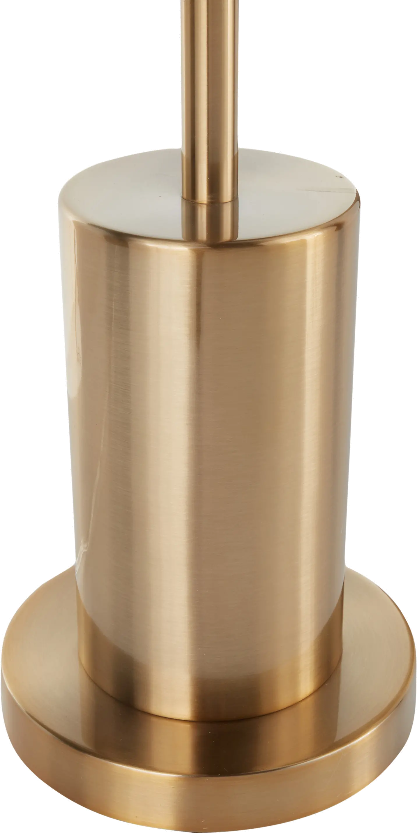 L-CANNESTB AUW Contemporary Gold Metal Table Lamp with White Shades - Cannes-6