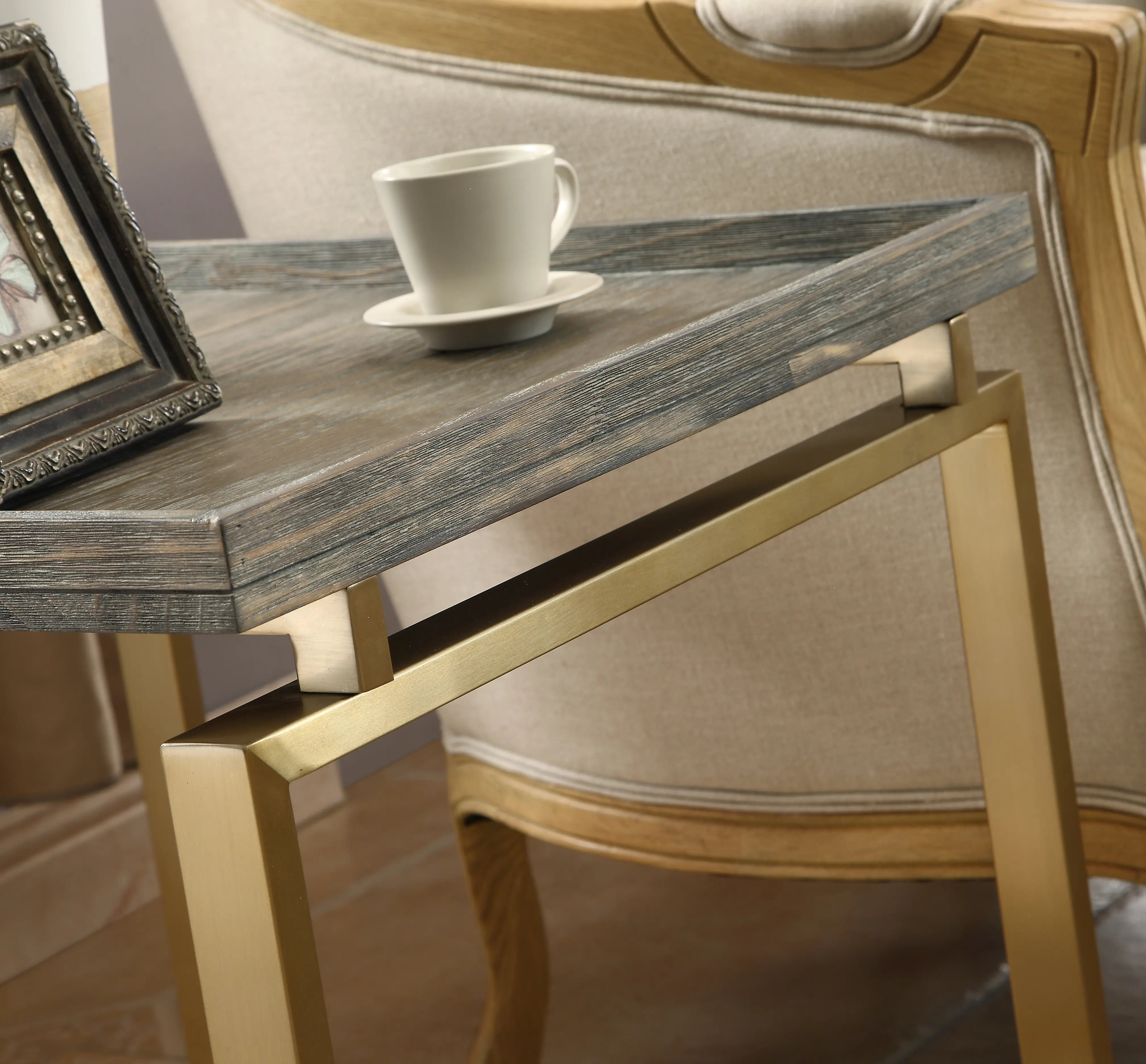 Biscayne Brown Cherry End Table-3