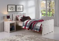 Rustic Sand Twin Bed - Treehouse