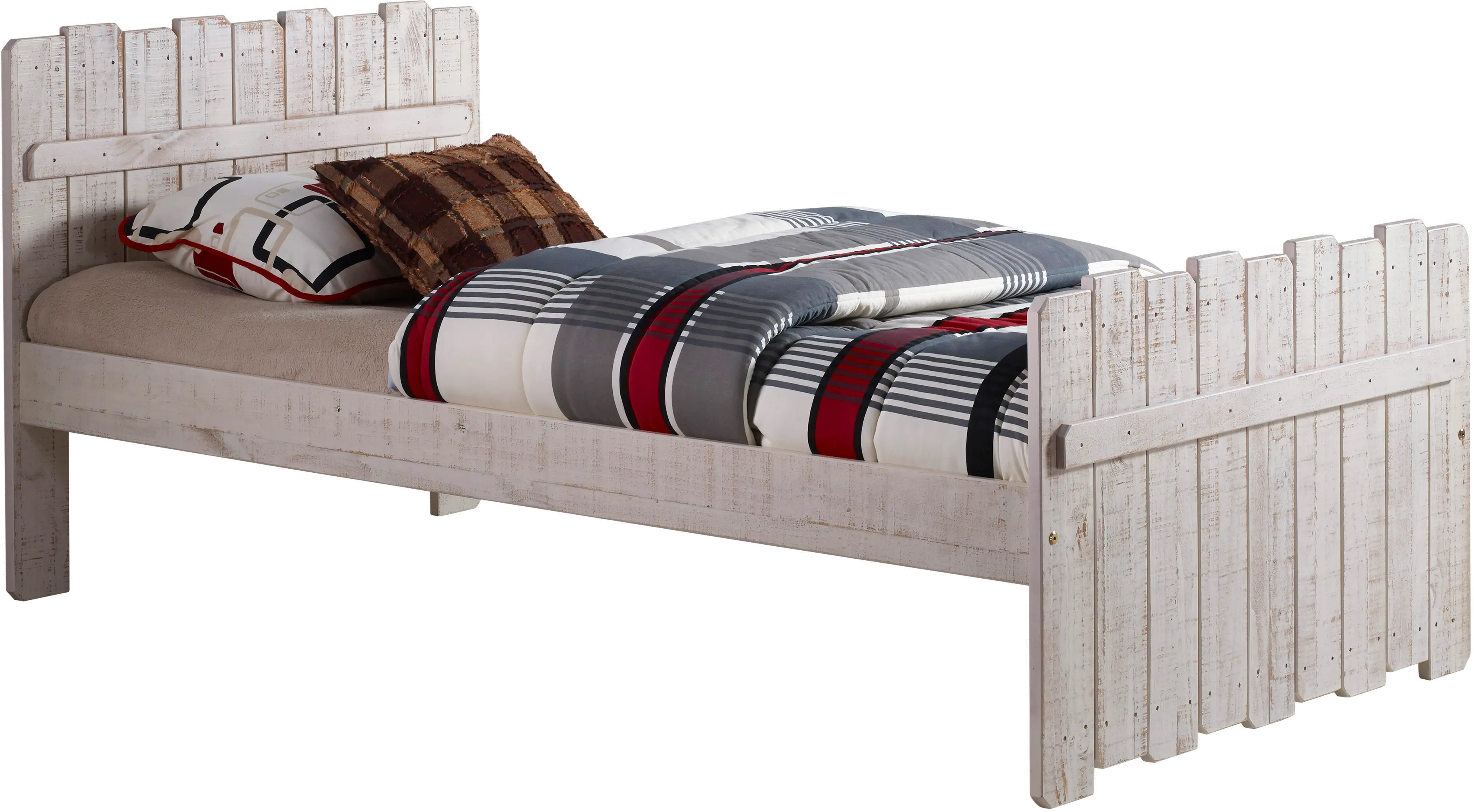 Rustic Sand Twin Bed - Treehouse-2