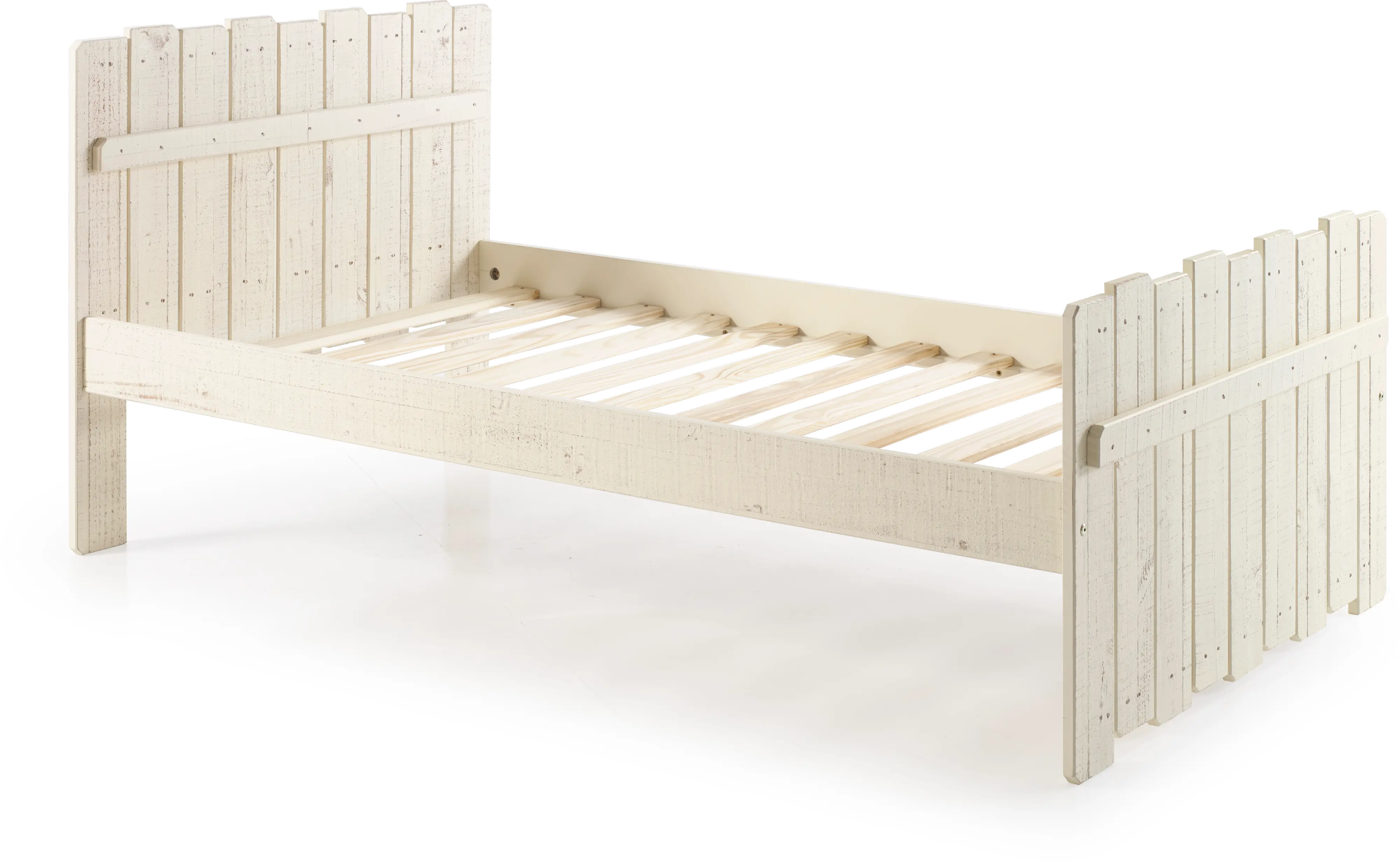 Rustic Sand Twin Bed - Treehouse-3
